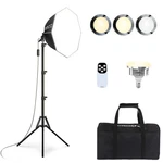 Professional Softbox Lighting Kit, 20'' Studio Lights With 85W 2700-65.... Fixed Price $81.88.