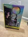 Vivitar Creator Series 9INCH Full Color Key Light With Adjustable Stand Etc.. Fixed Price $8.99.