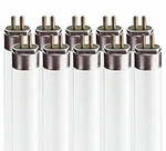 Luxrite 54W 4FT T5 Ho Fluorescent Tube Light 6500K 4200LM G5 Mini Bi-pin 10-PACK. Fixed Price $106.49.