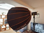 Gvm SD300S Video Light Kit With 47'' Godox P120 Parabolic Softbox - Used Once!. Fixed Price $219.00.