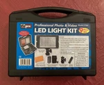 Vidpro Professional Led Light Kit -complete. Fixed Price $85.00.