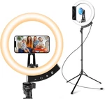 ' Light With Tripod Stand Magnetic Phone Holder, Led. Fixed Price $50.52.