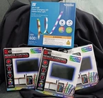 Aconic & Multicolor Remote Control Usb Led Light Strips 16FT 3.25FT. Fixed Price $18.25.