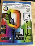 Bower Modular Quad White Rgb Smartphone Tripod & Lights. Fixed Price $18.00.