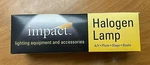 Impact Halogen Stage Lamp 1000W 120V AO1114. Fixed Price $12.99.