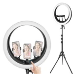 Neewer RP19HD 19" Ring Light W/tripod & Phone Holders, 2.4G Control. Fixed Price $109.99.