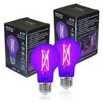 Tito Pack E26 A19 Filament Led Bulbs, Uva 395NM 6W B.... Fixed Price $25.42.