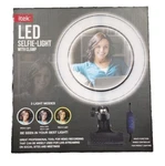 Itek 8" Led Clamp-on Selfie Ring With 3 Modes Adjustable Lighting. Fixed Price $7.32.
