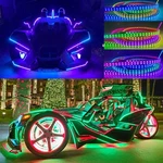 Slingshot Light Kit - 2PCS 5FT (1.4M/60) Double Row Led Strips, Rgb Color Flo.... Fixed Price $128.44.