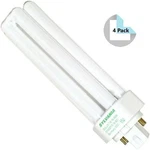 (4 Pack) Sylvania 20887 CF42DT/E/IN/827/ECO Triple Tube Cfl Bulb GX24Q-4, 2700. Fixed Price $19.99.