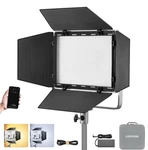 LP600BI Bicolor Led Video Light With Barndoor, 60W 2800K-6500K 9020LUX Pa.... Fixed Price $90.00.
