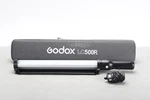 Godox LC500R Rgb Led Light Stick With Power Supply, Manual, And Carrying Case. Fixed Price $139.99.