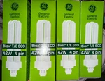 Pack New Ge GX24Q-4, 42 Watts 97635 Pin Compact Fluorescent LAMP,3500K Bulbs. Fixed Price $18.92.