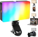 Niceveedi Rgb Selfie Light 138 Led Phone Clip. Fixed Price $17.49.