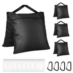 Evekea Sandbags Weight For Studio Photography Video 4 Pcs, Black. Fixed Price $22.65.
