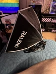 Raleno Softbox Light Photography Single Stand Or Bulb. Fixed Price $20.00.