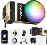Zhiyun Molus X200 Rgb 200W Full Led Video Light Pocket V-mount Power Adapter. Fixed Price $422.10.