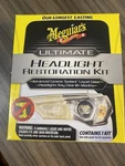 Brand New Meguiars G2990SRP Ultimate Headlight Restoration Kit No Tools Required. Fixed Price $24.90.