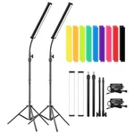 Gepege Led Video Stick Wand Kit-photography Lighting With Adjustable Tripo. Fixed Price $105.32.