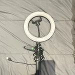 Vivitar Led Ring Light Black Adjustable Brightness Tripod Stand Usb-powered. Fixed Price $20.00.