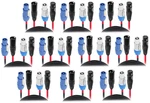 Prox XC-PWC14-XLR06 10PCS 6FT Dual 14AWG Powerkon Combo Cable. Fixed Price $359.90.