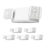 Uimoso 6 Pack Emergency Led Lights With Battery Backup For Commercial Use. Fixed Price $72.83.