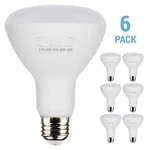 Pack Satco S11780 Directional Led 120V 8.5W =65W BR30 Medium E26 Cct Selectable. Fixed Price $35.00.