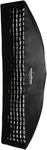 Godox 12"X 47" 30X120CM Honeycomb Grid Rectangular Softbox For FW30*120CM. Fixed Price $86.63.