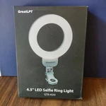 Nwot 4.5" Led Selfie Ring Light Greatlpt. Fixed Price $25.00.