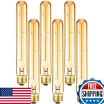 Lvye T10 Led Bulbs 4W E26 Dimmable Tubular 2700K Warm White Amber Glass. Fixed Price $50.13.