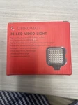 Chromo Inc 36 Led Video Light New Box. Fixed Price $15.00.