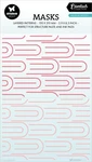 Studio Light Essentials 5.9X8.25 Stencil-nr. 276, Rainbow Pattern. Fixed Price $19.00.