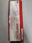 Simkar 66-00265 Twin Head Emergency Light Black Housing 120V/277V #111F106PR6*CO. Fixed Price $20.00.