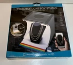 Bower Foldable Light Box Studio With 6 Color Background WA-BXLT9. Fixed Price $28.50.