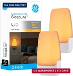 Ge Sleeplite Night Lights Plug Into Wall, Dusk Dawn Sensor, Ambient Lighting,. Fixed Price $13.88.