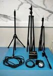 Lowel Pro-light With LD-10 Dimmer 3 Stands 4777566. Fixed Price $350.00.