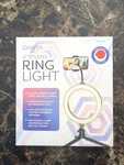 New Darta 8' Studio Led Ring Light With Stand 3 Color Temp 10 Brightness Levels. Fixed Price $31.99.