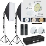 Mountdog Softbox Kit, 2X19.7"X27.5" Photography Continuous Lighting.... Fixed Price $85.21.