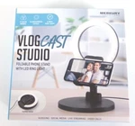 Vlogcast Studio Foldable Phone Stand & Led Ring Light Nib Merkury Innovations. Fixed Price $12.00.