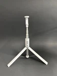Atumtek 68.5 Inch Selfie Stick Tripod Bluetooth Remote White Stand. Fixed Price $30.00.