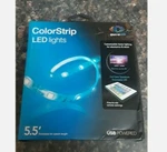 Tzumi Color Strip Led Lights 5.5" Mood Lighting Usb Powered Control Remote. Nib.. Fixed Price $14.99.