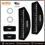 2-PACKS Godox 9*35 Inch Honeycomb Strip Softbox Grid Bowens Mount For Studio. Fixed Price $109.00.