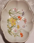 Ben Rickert Inc. Floral Beauty Fine China Dish, Japan, Design. Fixed Price $6.95.