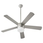 Quorum International 37525 Maxwell 52" Blade Indoor Ceiling Fan - Nickel. Fixed Price $319.00.