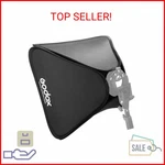 Godox 24"X24"/60CMX60CM Portable Collapsible Softbox Kit For Camera Photography. Fixed Price $29.46.
