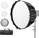 K&f Concept 90CM Parabolic Softbox For Bowens Mount, Grid Diffuser Included. Fixed Price $87.29.