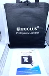 Duclus Photography Light Box 12"X12" 7 Pvc Backdrops Carrying Case DU5032U New. Fixed Price $50.00.