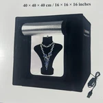 Duclus Photography Light Box 16 Dimmable High Bright 8 Back Drop. Fixed Price $52.00.