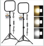2PACK Led Video Kit, Hagibis 15W Photography Lighting 78" Dimmable.... Fixed Price $68.99.