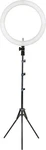 Sunpak Led 448 19" Bi-color Ring Light Complete Kit With Bag Black. Fixed Price $59.95.